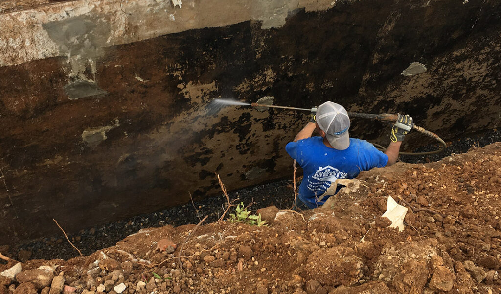 Foundation repairs in Fredericksburg, VA