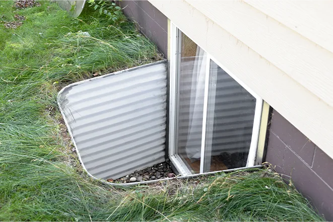 egress window installation and foundation repair in Fredericksburg, VA